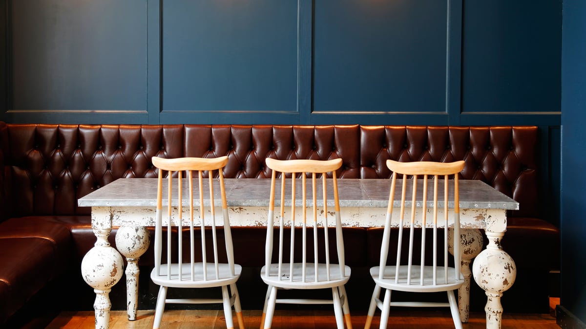 The interior at Locale